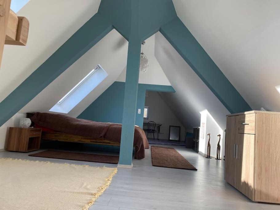 Loft Wohnung Mit Toller Aussicht Messstetten Luaran gambar