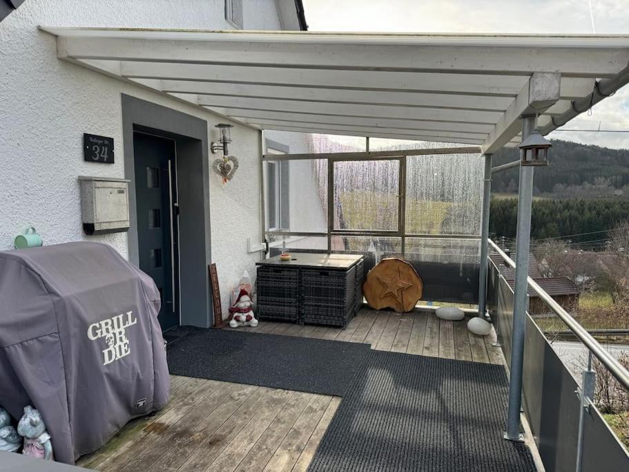 Loft Wohnung Mit Toller Aussicht Messstetten Luaran gambar